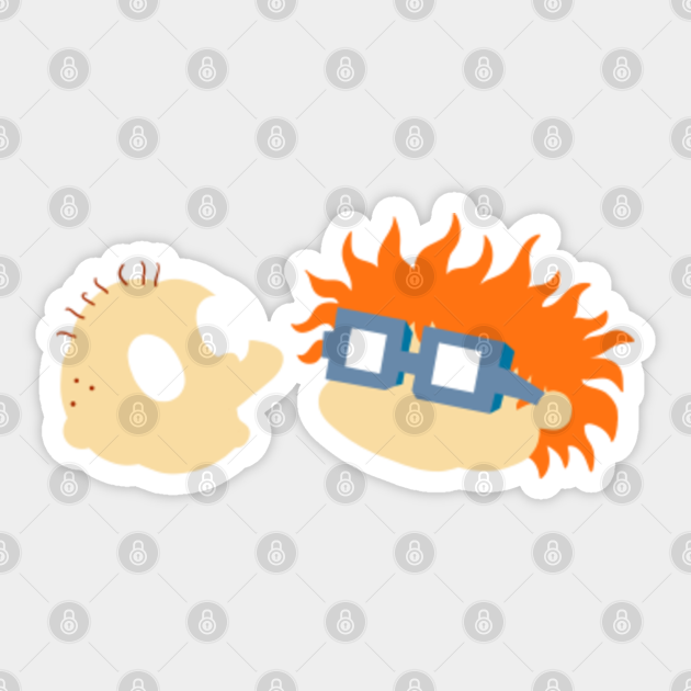 Tommy And Carlitos Rugrats Sticker Teepublic 7507